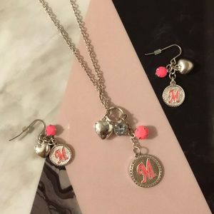 necklace and earring duo